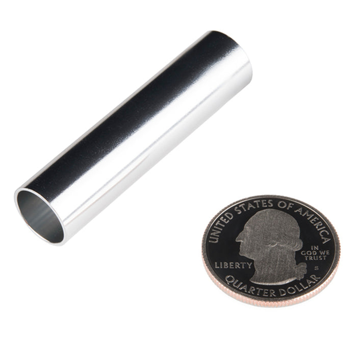 Tube - Aluminum (1/2"OD x 2.0"L x 0.444"ID)