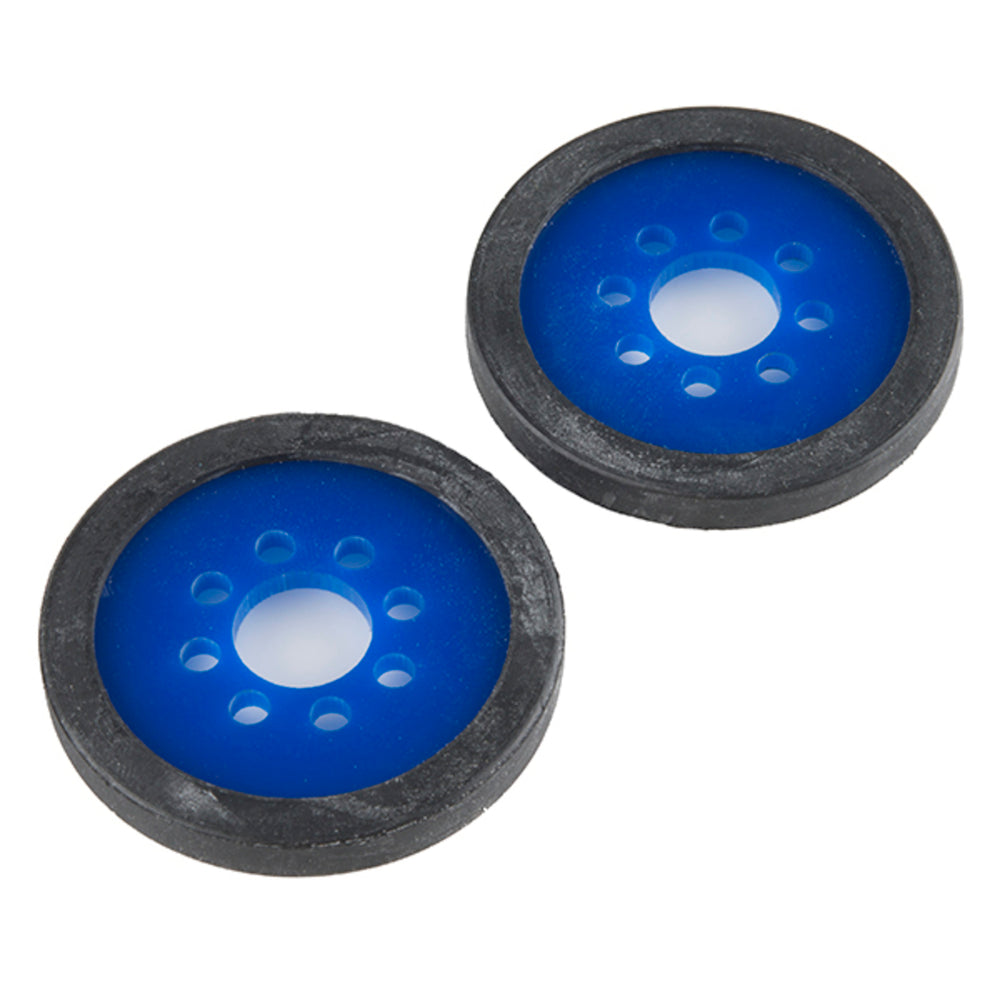 Precision Disc Wheel - 2" (Blue, 2 Pack)