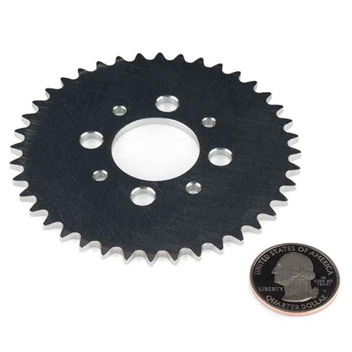 Sprocket - Hub Mount (0.25", 40T; 1.0" Bore)