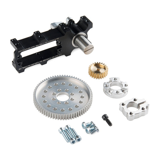 Channel Mount Gearbox Kit - 360° Rotation (2:1 Ratio)