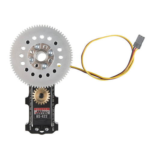 Channel Mount Gearbox Kit - Continuous Rotation (5:1 Ratio)