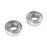 Ball Bearing - Flanged (1/4" Bore, 1/2" OD, 2-Pack)