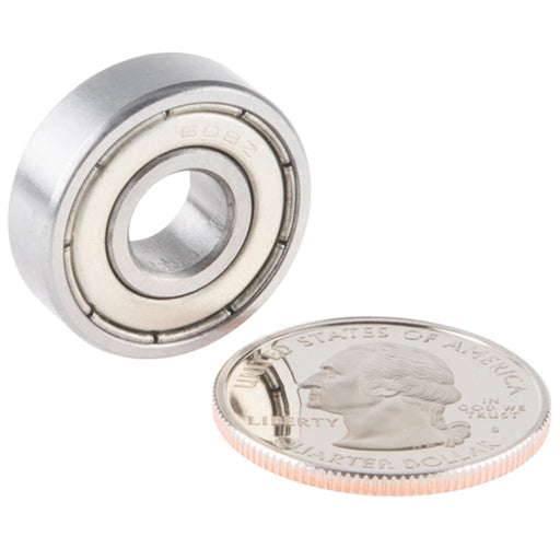 Ball Bearing - Non-Flanged (8mm Bore, 22mm OD, 2 Pack)