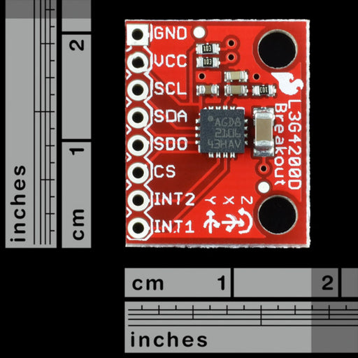 SparkFun Tri-Axis Gyro Breakout - L3G4200D