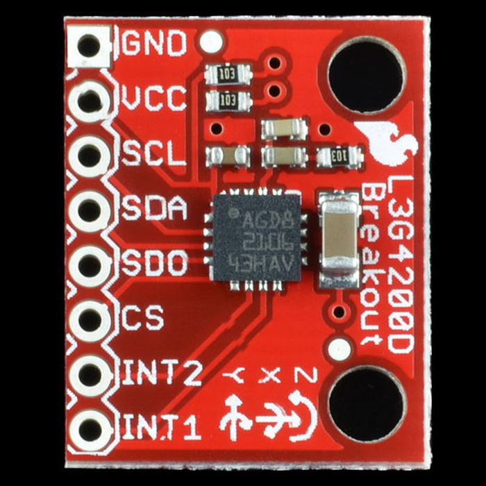 SparkFun Tri-Axis Gyro Breakout - L3G4200D