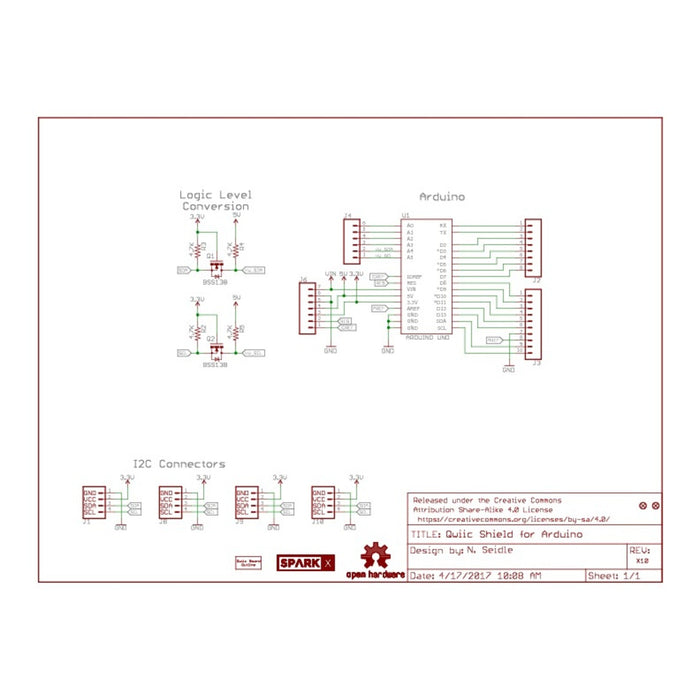 Qwiic Shield for Arduino