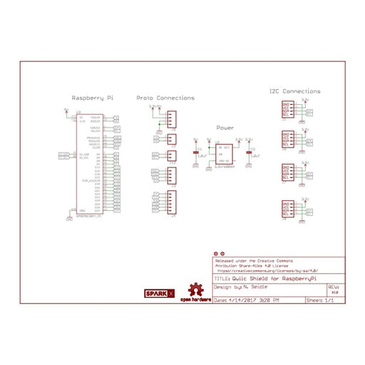 Qwiic Shield for Raspberry Pi