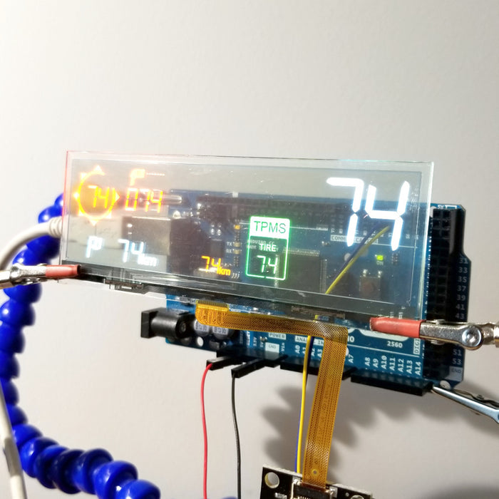 Qwiic Transparent OLED HUD