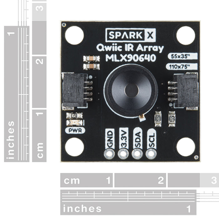 Qwiic IR Array - MLX90640 110° FOV