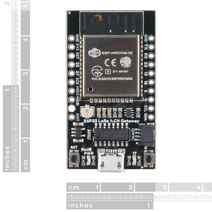 ESP32 LoRa 1-Channel Gateway