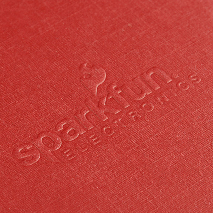 SFE Project Notebook - 10" x 7.5" (Red, Grey Pages)