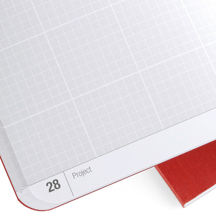 SFE Project Notebook - 10" x 7.5" (Red, Grey Pages)