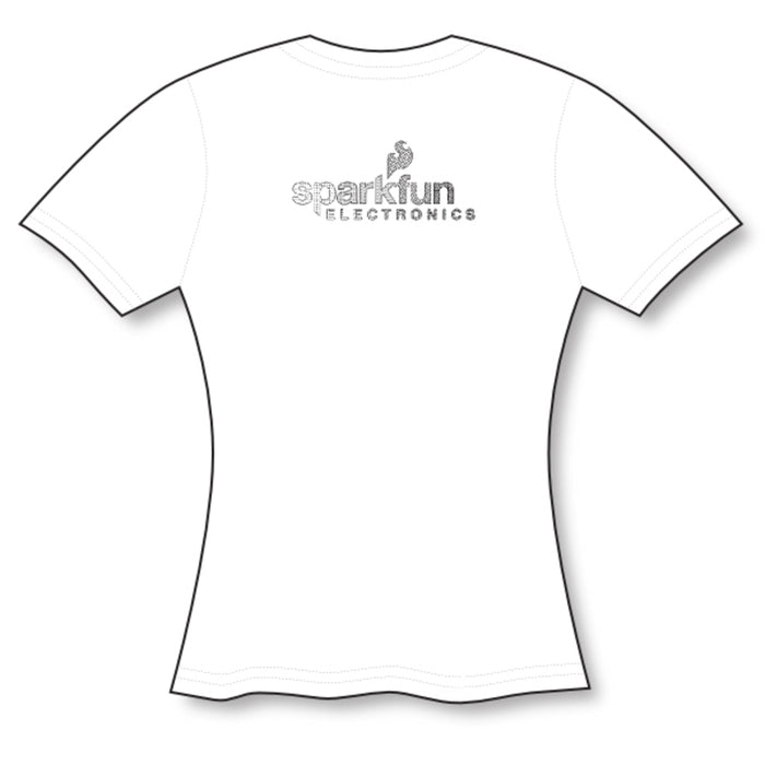 SparkFun Women's Tee Gray - Medium