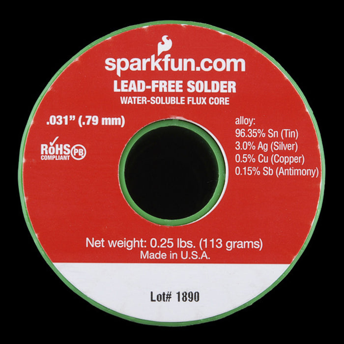 Solder - 1/4lb Spool (0.032") Special Blend