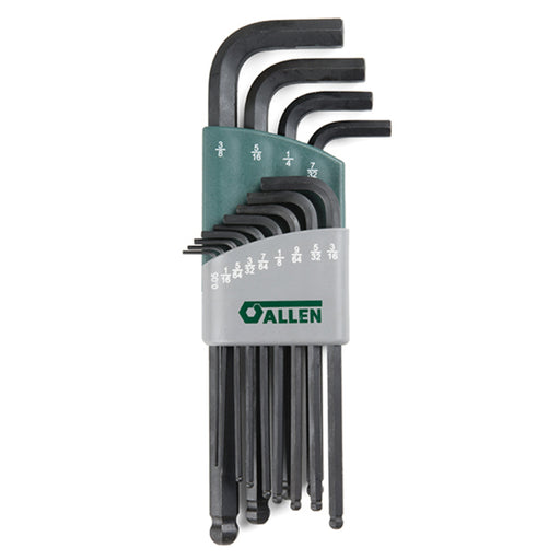 Hex Key Set - SAE (Ball End, 13 Pieces)