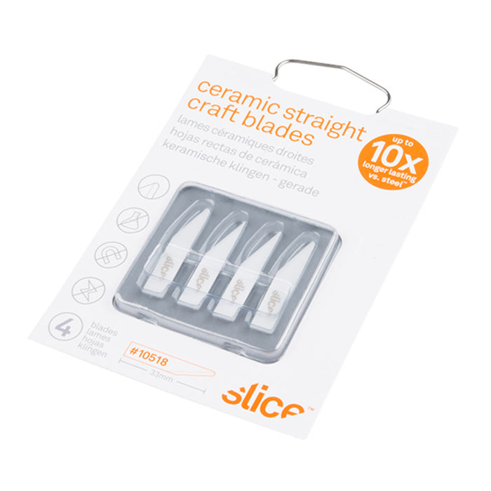 Slice Ceramic Straight Blades (set of 4)