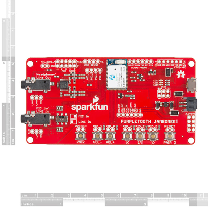 SparkFun Purpletooth Jamboree - BC127 Development Board