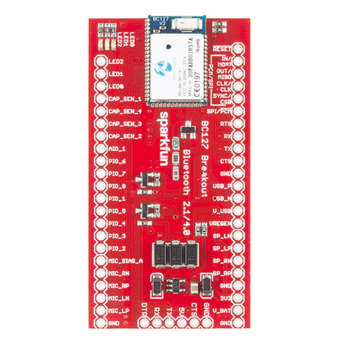 SparkFun Bluetooth Audio Breakout - BC127