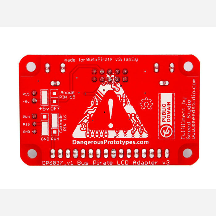 Bus Pirate LCD adapter v3