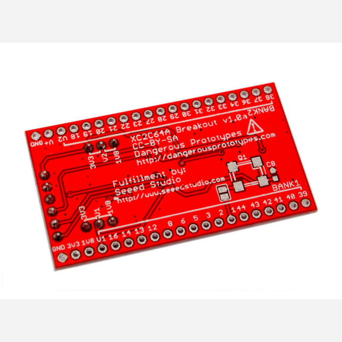 XC2C64A CoolRunner-II CPLD development board
