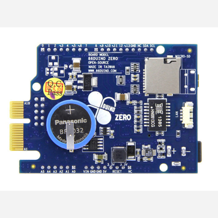 86Duino Zero - an embedded platform based on Vortex86EX SoC