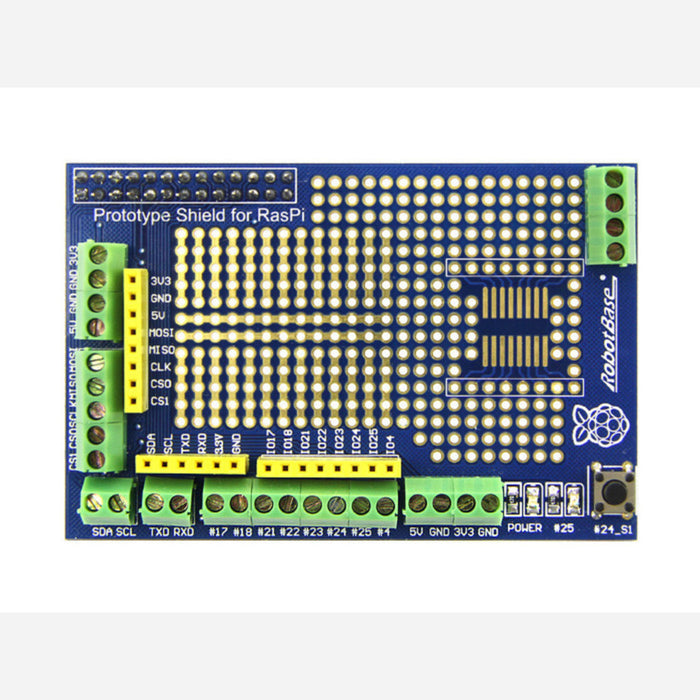 Prototype Shield for Raspberry Pi