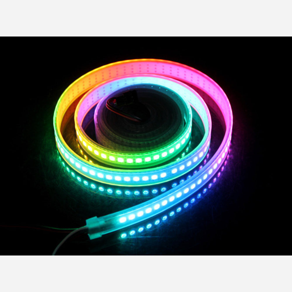 WS2812B Digital RGB LED Waterproof Flexi-Strip 144 LED/meter - 2 meter