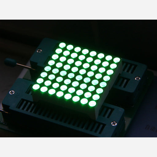 38mm 8x8 square matrix LED - Green Common Anode