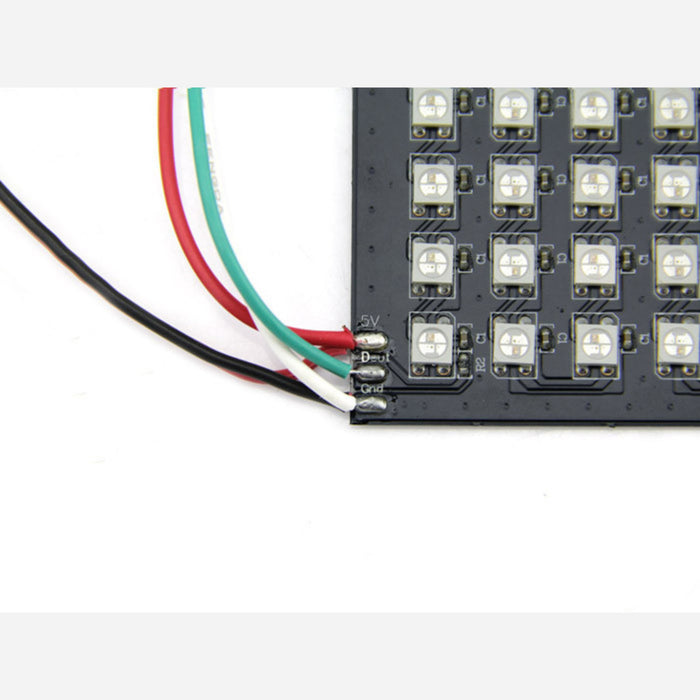 16x16 RGB LED Matrix w/ WS2812B - DC 5V