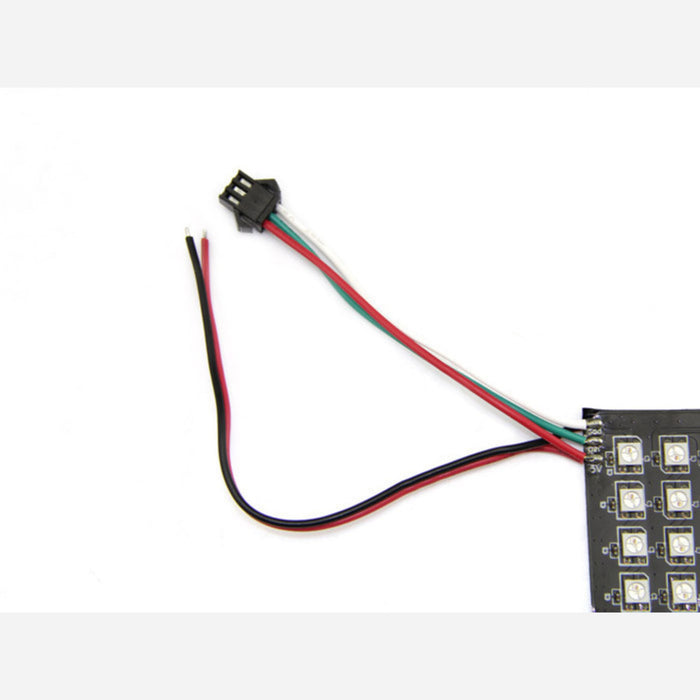 8x32 RGB LED Matrix w/ WS2812B - DC 5V