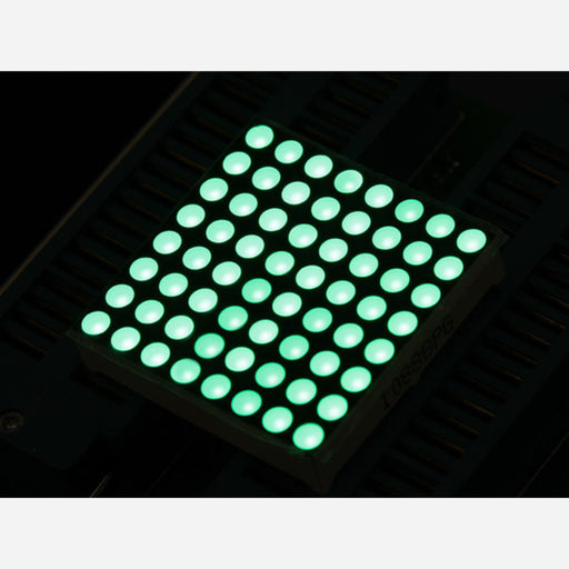 32mm 8x8 Square Matrix LED Green - Common Anode