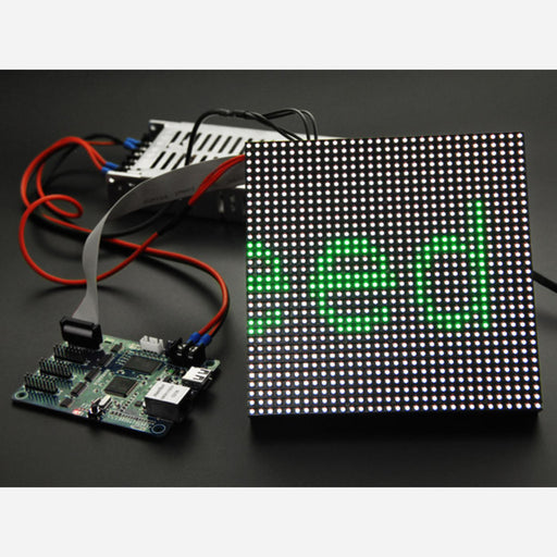 Dual P5 32x32 RGB LED Matrix - 160x160mm