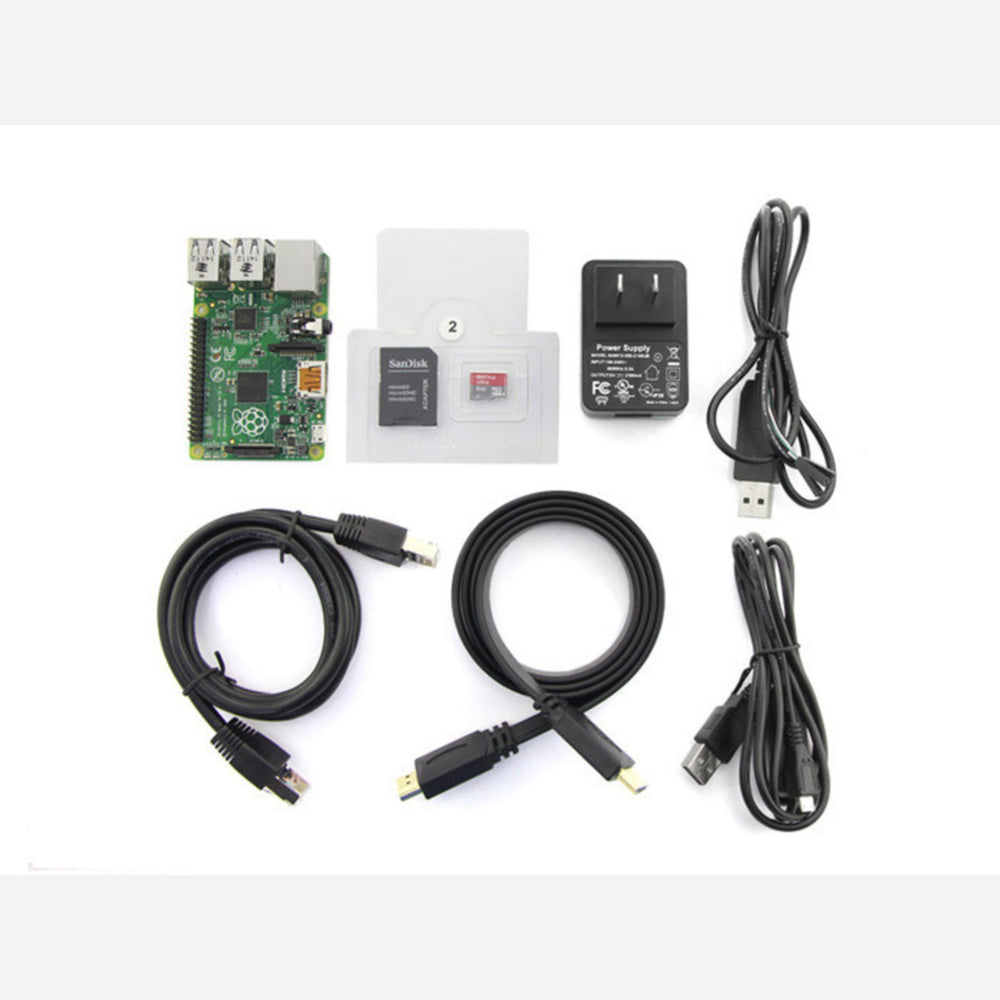 Quick Starter Kit with Raspberry Pi B+