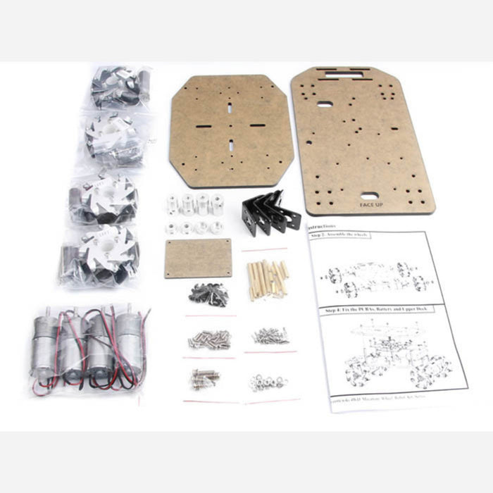 4WD Mecanum Wheel Robot Kit