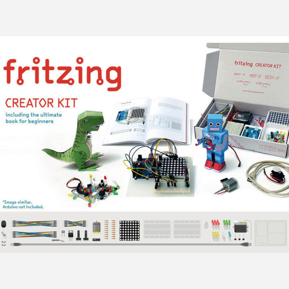 Fritzing Creator Kit without Arduino UNO English Edition