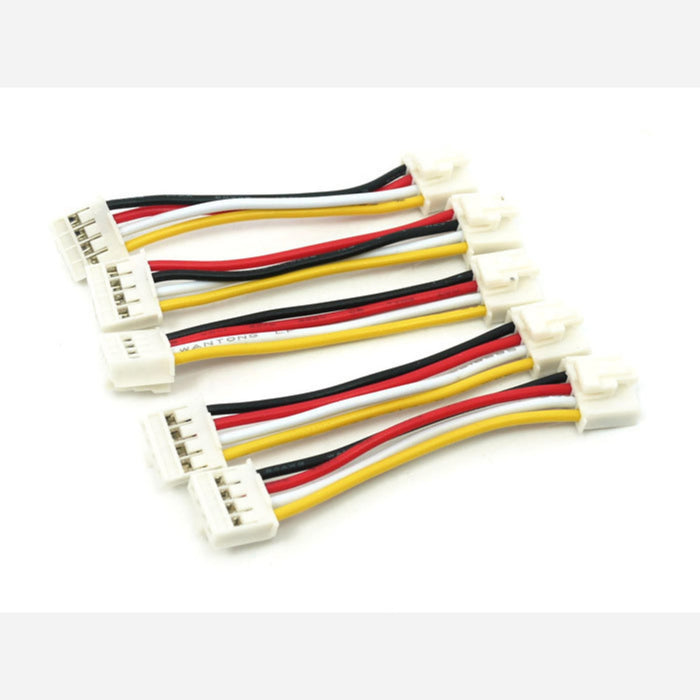 Grove - Universal 4 Pin Buckled 5cm Cable (5 PCs Pack)