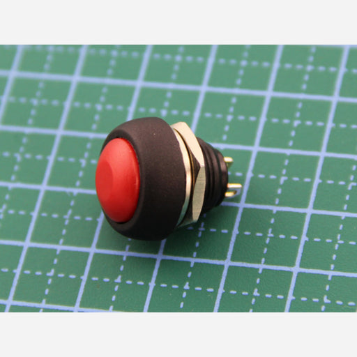 12mm Domed Push Button Pack