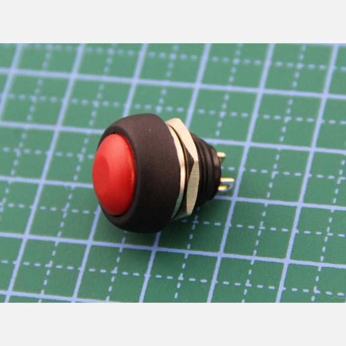 12mm Domed Push Button Pack