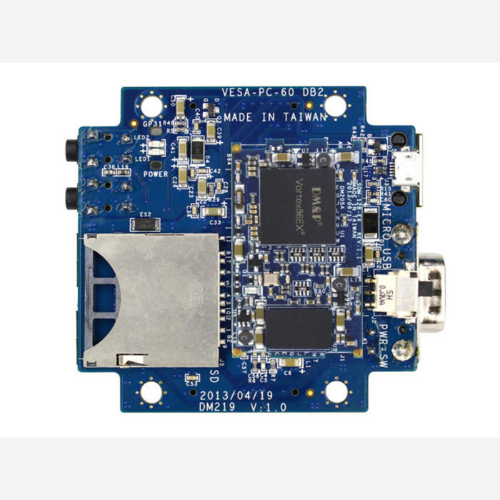 86Duino EduCake – an all-in-one embedded platform based on Vortex86EX SoC