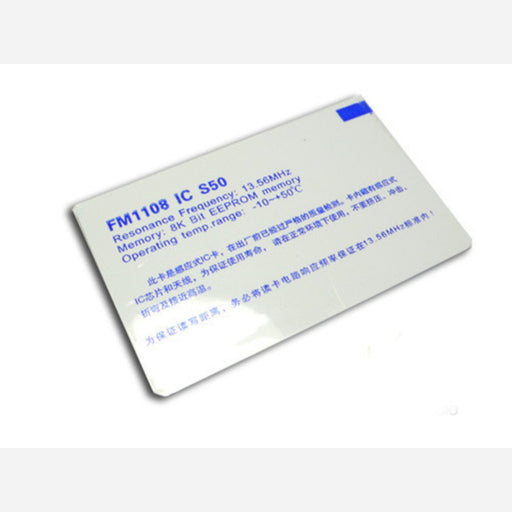 M1 RFID card (13.56Mhz)