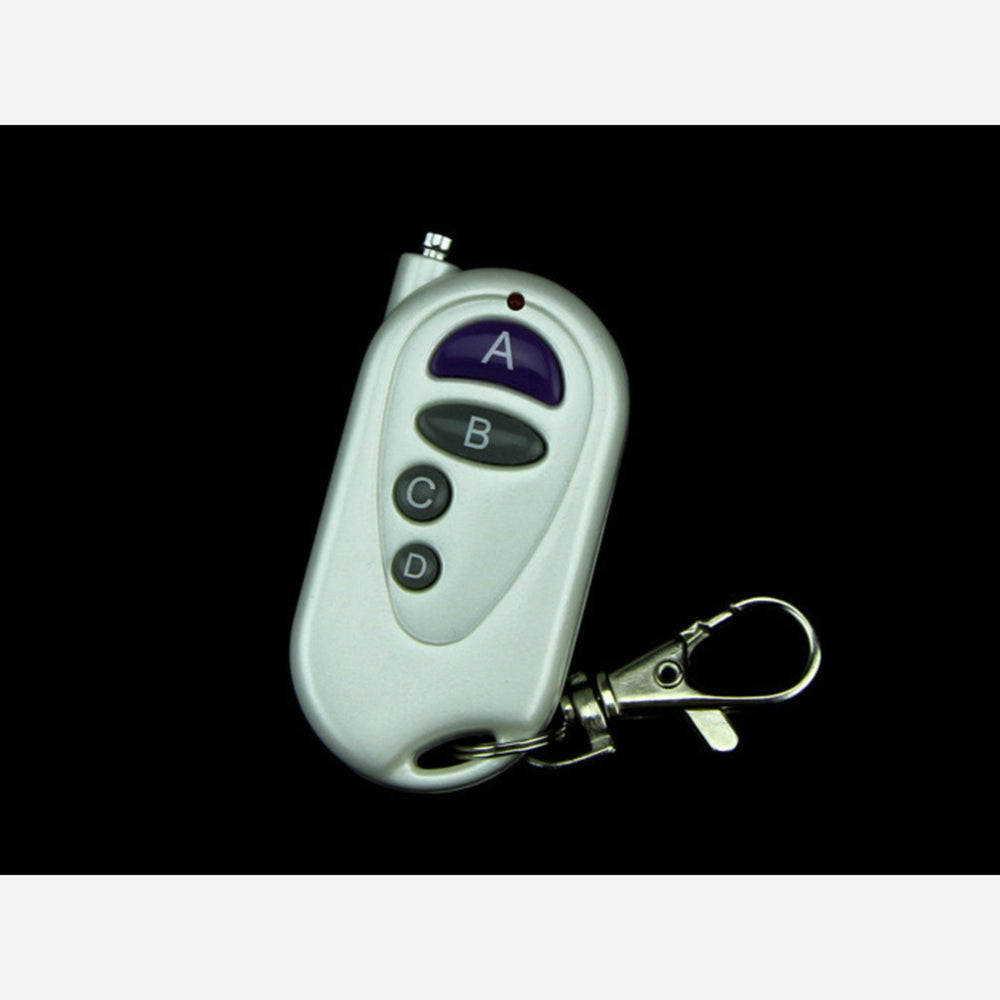 433MHz 4-Button Car Key Fob