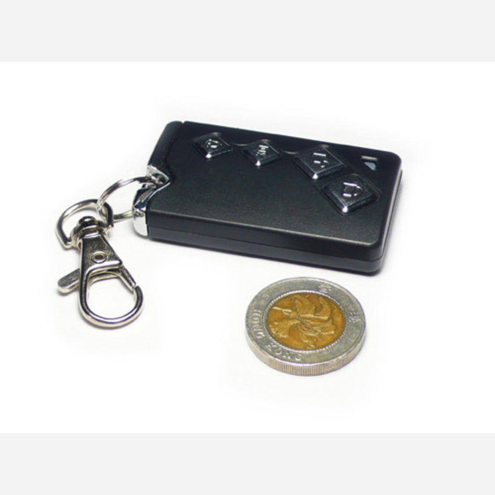 315Mhz Wireless car key fob with key chain (battery included)