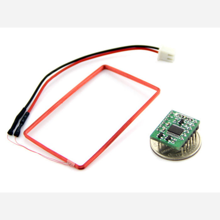 Mini 125Khz RFID Module - External LED/Buzzer Port (70mm Reading Distance)