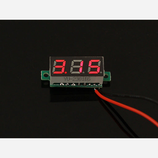 0.28 inch LED digital DC voltmeter – Red