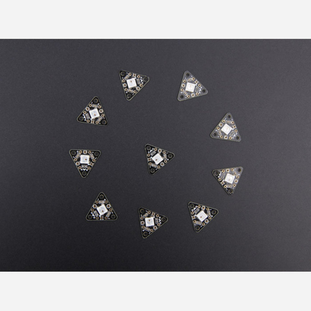 Triangle RGB LED Brick - WS2812B Breakout(10 PCs pack)