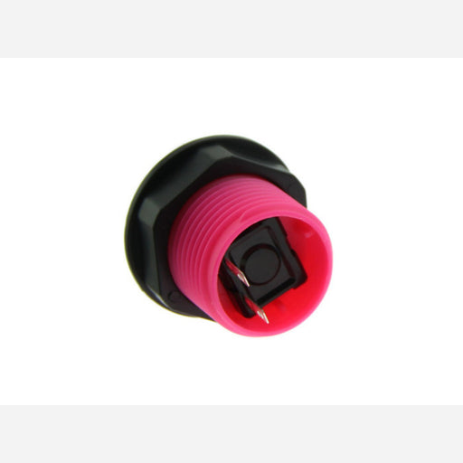 27.5mm Arcade Game Push Button - Pink