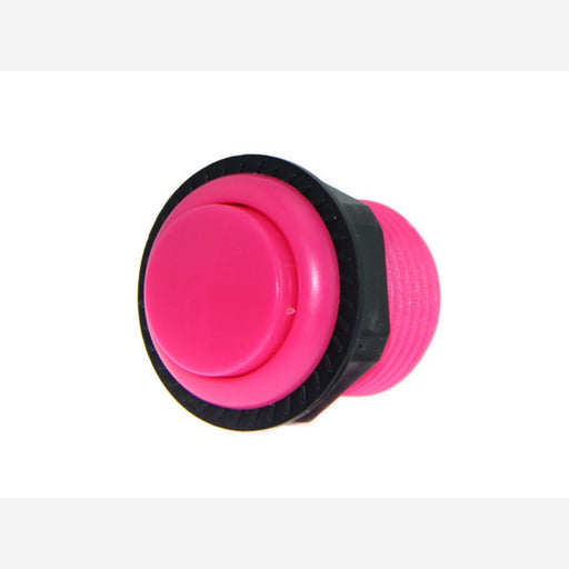 27.5mm Arcade Game Push Button - Pink