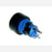 Latching Pushbutton Switch With Power Logo