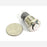 16mm Momentary Metal Illuminated Push Button - White LED