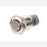 16mm Momentary Metal Illuminated Push Button - Orange LED